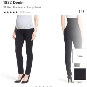 1822 Denim black Maternity Jeans size XL